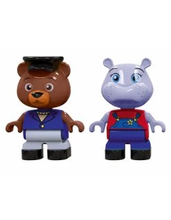 Aquaplay 234 - Speelfiguren Beer En Nijlpaard