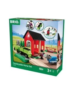 Brio 33790 Treinset Met Paarden - Countryside Horseset