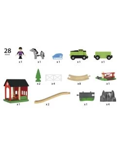 Brio 33790 Treinset Met Paarden - Countryside Horseset -Kinderen Verkoop brio brio 33790 treinset met paarden countryside h 4