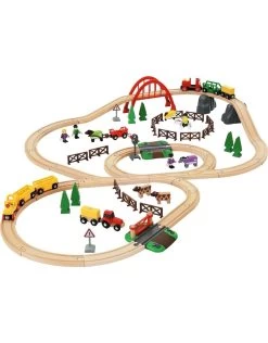 Brio World 33516 Country Life Set - Houten Treinset -Kinderen Verkoop brio brio world 33516 country life set houten trei 2
