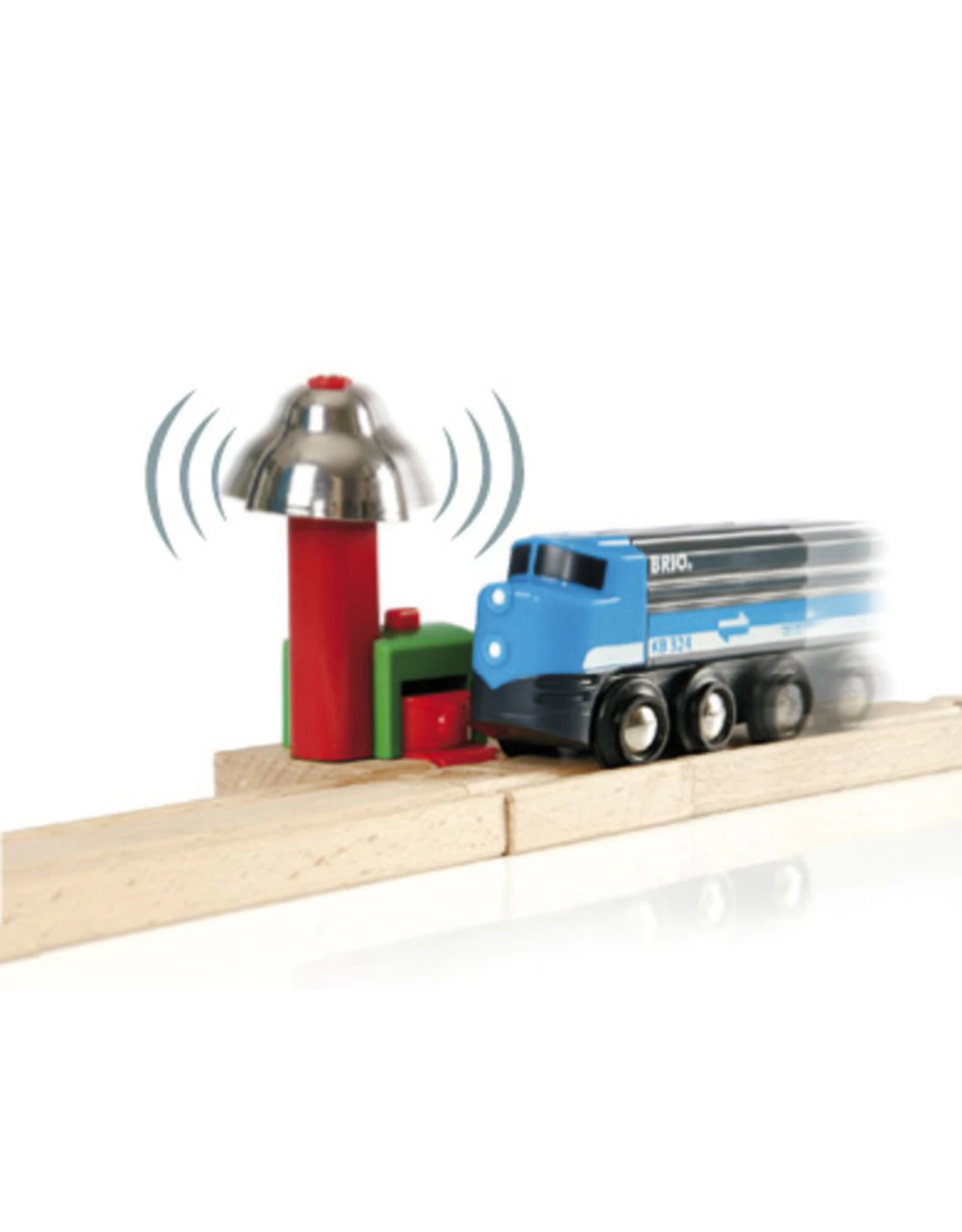 Brio World 33754 Magnetisch Belsignaal - Magnetic Bell Signal 2 Brio World 33754 Magnetisch Belsignaal - Magnetic Bell Signal - Afbeelding 2