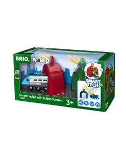 Brio World 33834 Smart Tech Trein Met Actietunnels - Smart Engine With Action Tunnels -Kinderen Verkoop brio brio world 33834 smart tech trein met actietu 3
