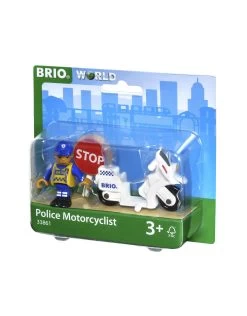 Brio World 33861 Politie Motoragent - Police Motor Cyclist -Kinderen Verkoop brio brio world 33861 politie motoragent police mo 2