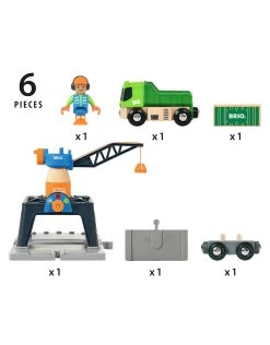 Brio World 33962 Smart Tech Containerkraan - Container Crane 10 Brio World 33962 Smart Tech Containerkraan - Container Crane -Kinderen Verkoop brio brio world 33962 smart tech containerkraan co 4