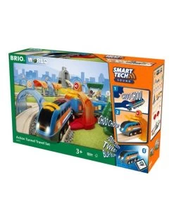 Brio World 33972 Smart Tech Sound Action Tunnel Reisset - Travel Set