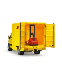 Bruder 02534 MB Sprinter DHL + Handpallettruck -Kinderen Verkoop bruder bruder 02534 mb sprinter dhl handpallettruc 3