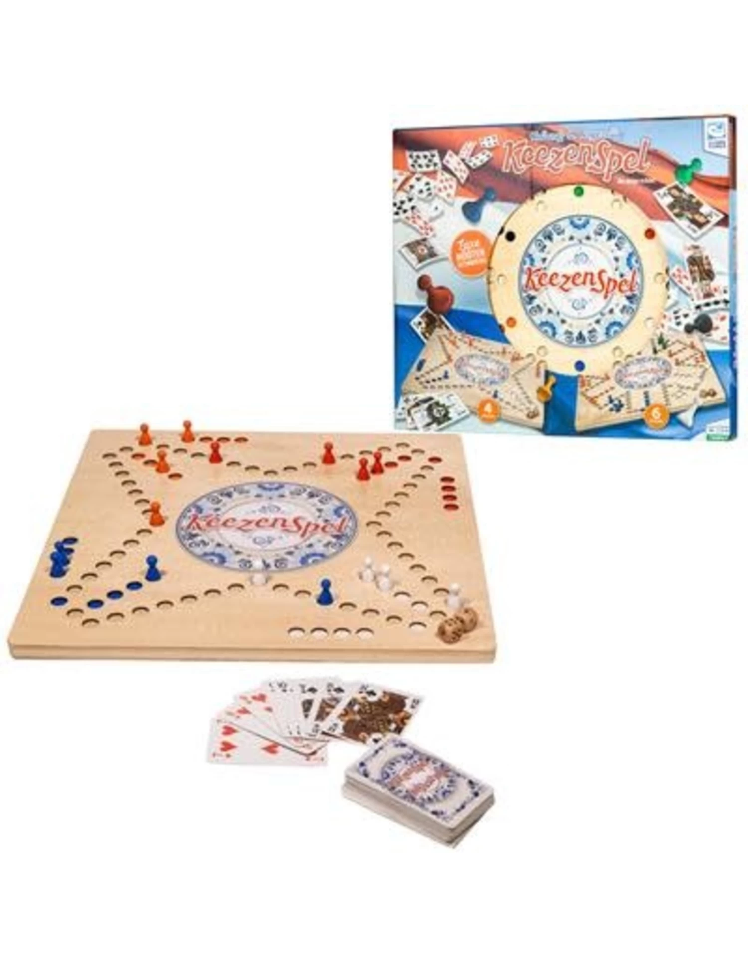 Clown Games Houten Keezenspel 1 Clown Games Houten Keezenspel