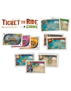 Days Of Wonder Ticket To Ride Europe 15th Anniversary - NL Limited Edition Bordspel -Kinderen Verkoop days of wonder ticket to ride europe 15th annivers 5