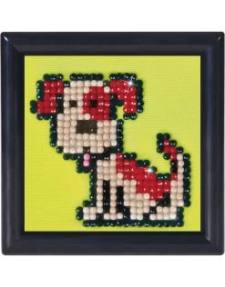 Diamond Dotz Fido In Frame: 7x7 Cm