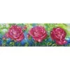 Diamond Dotz: Les Roses Du Jardin 82x27cm