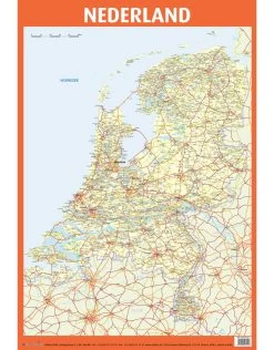 Poster Van Nederland - Educatieve Poster
