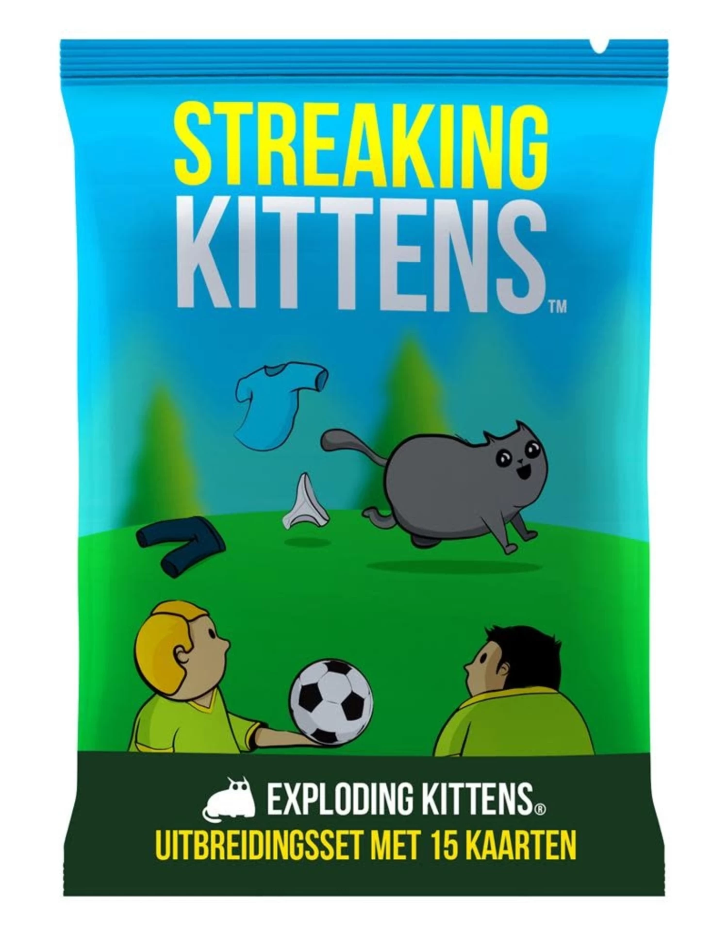 Exploding Kittens: Streaking Kittens NL Uitbreidingsset (15kaarten) 1 Exploding Kittens: Streaking Kittens NL Uitbreidingsset (15kaarten)