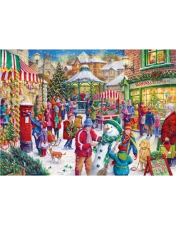 Gibsons Puzzel Secret Santa Christmas 1000 Limited Edition