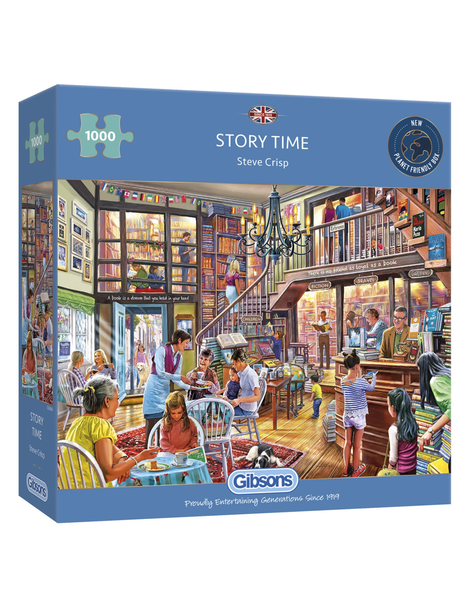 Gibsons Puzzle Story Time 1000 Stukjes 2 Gibsons Puzzle Story Time 1000 Stukjes - Afbeelding 2