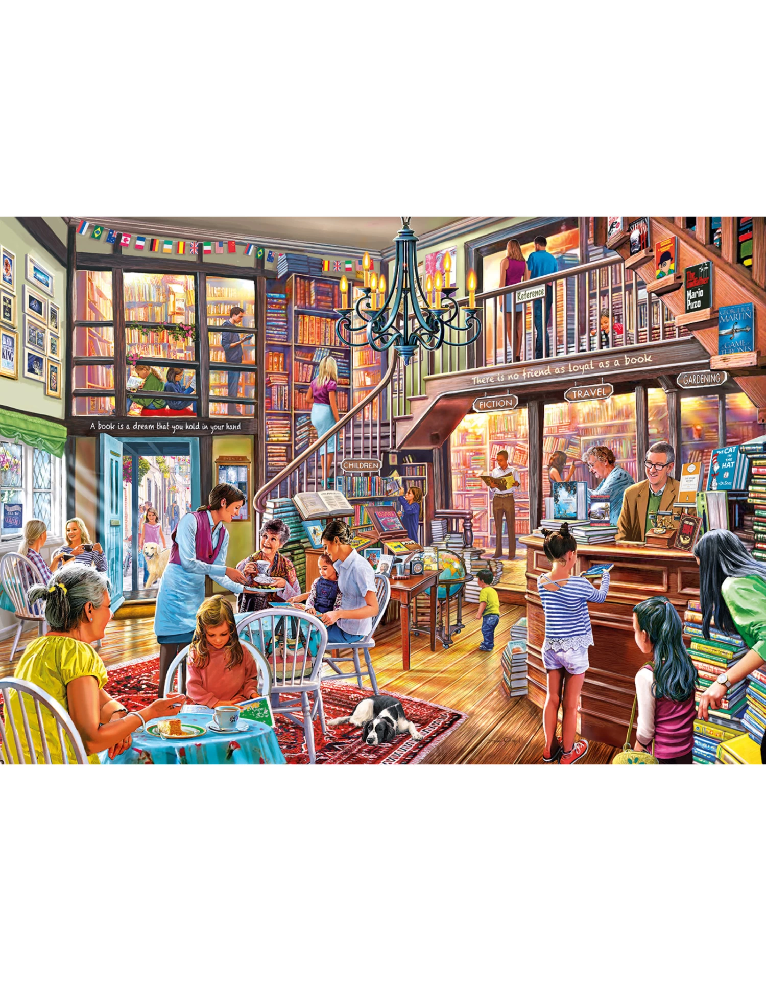 Gibsons Puzzle Story Time 1000 Stukjes 1 Gibsons Puzzle Story Time 1000 Stukjes