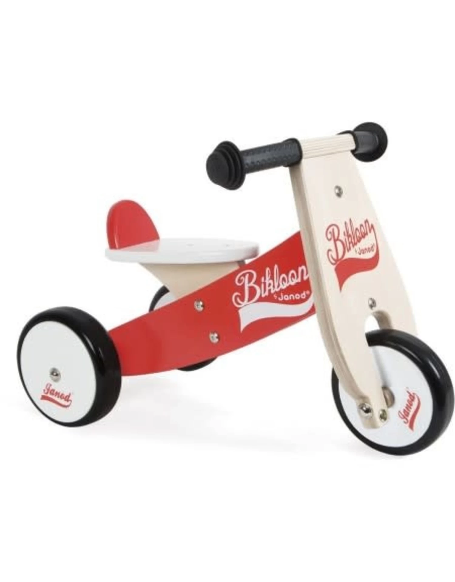 Janod Bikloon Driewieler Rood/Wit 1 Janod Bikloon Driewieler Rood/Wit