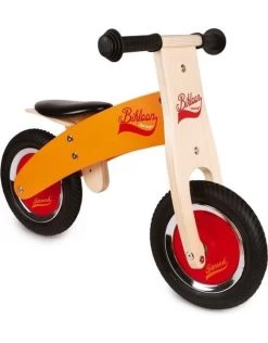 Janod Bikloon Loopfiets Klein Oranje/Rood