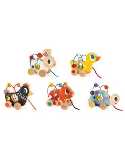 Janod Mini Looping Dieren (Prijs/Stuk)