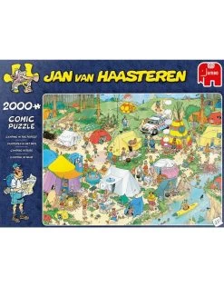 Jumbo Puzzel Jan Van Haasteren 19087 Kamperen In Het Bos 2000 Stukjes
