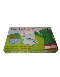 Kikker & Vriendjes Puzzel Wie Doet Wat? 24m+
