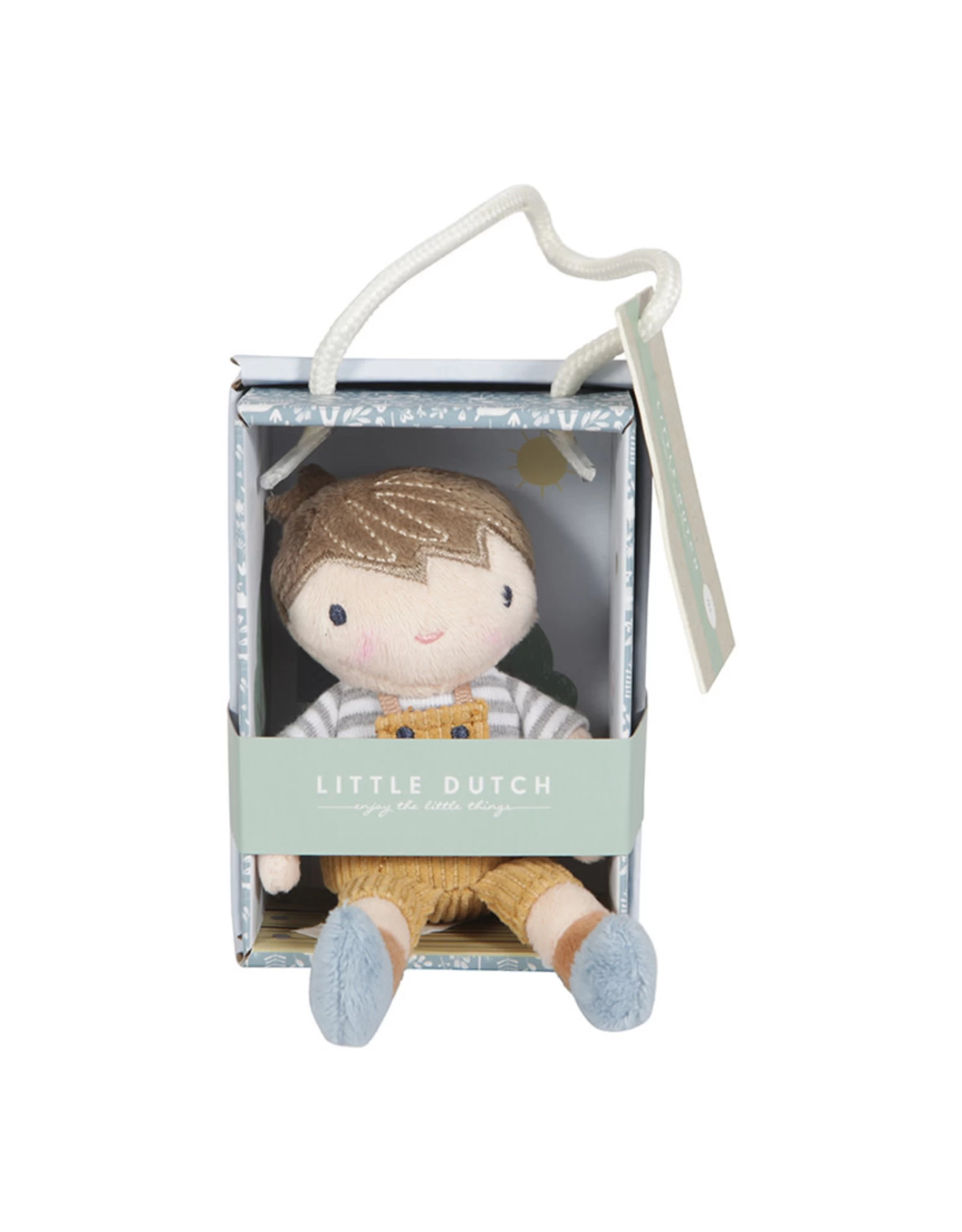 Little Dutch Knuffelpop Jim, 10 Cm 2 Little Dutch Knuffelpop Jim, 10 Cm - Afbeelding 2