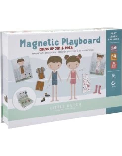 Little Dutch LD4756 Magnetisch Speelbord - Dress Up Jim & Rosa
