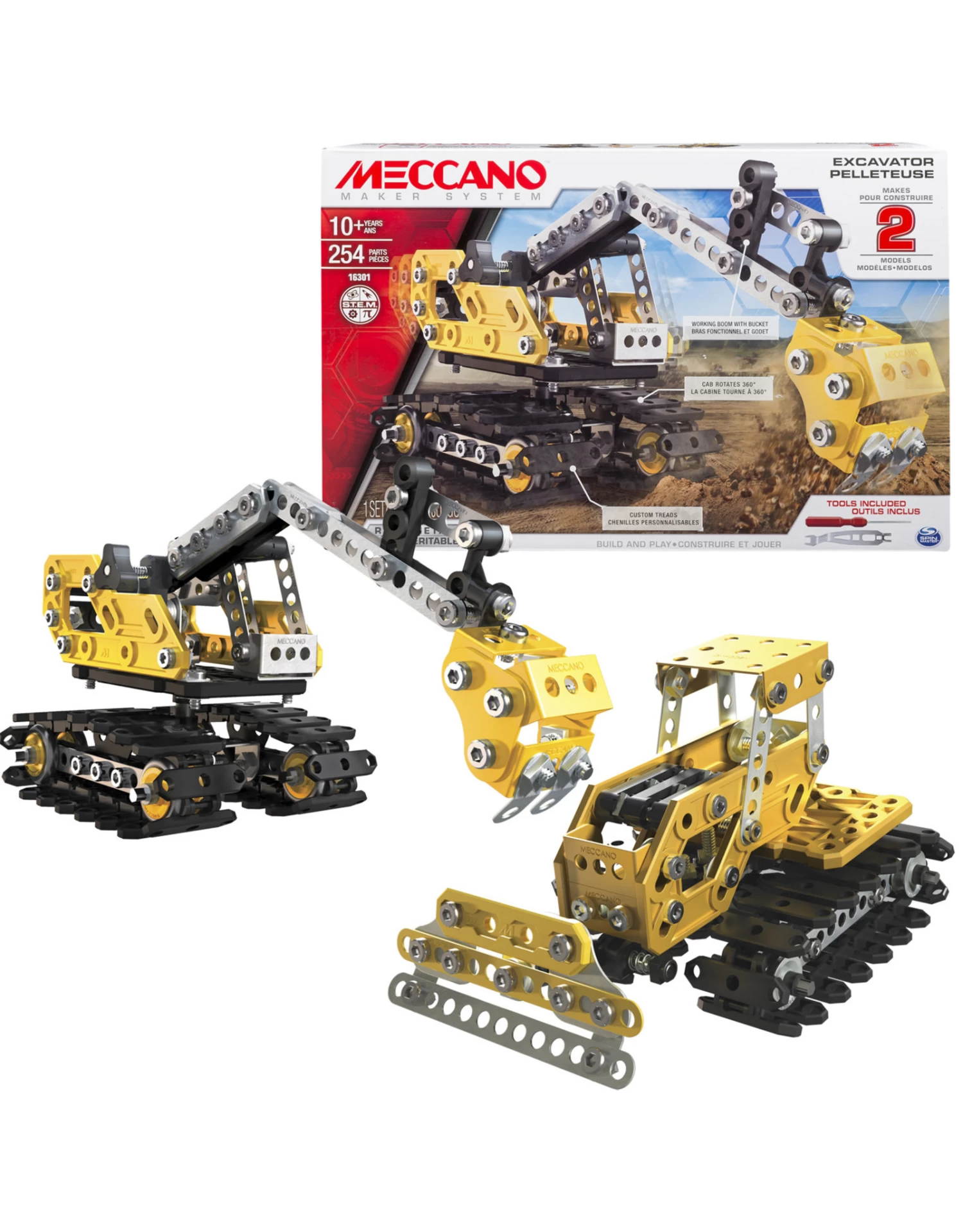Meccano Construction Digger 1 Meccano Construction Digger