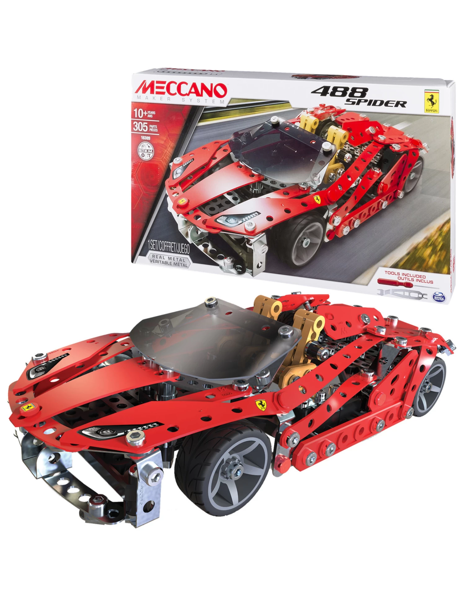 Meccano Ferrari Roadster 1 Meccano Ferrari Roadster
