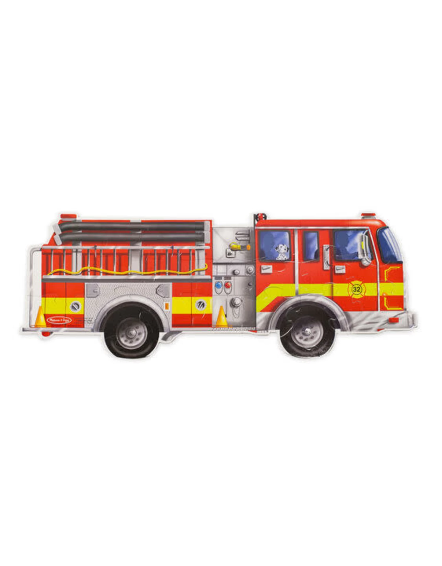 Melissa & Doug Melissa&Doug 10436 Vloerpuzzel Brandweerwagen Vloerpuzzel (24 Stukjes) 2 Melissa & Doug Melissa&Doug 10436 Vloerpuzzel Brandweerwagen Vloerpuzzel (24 Stukjes) - Afbeelding 2