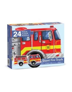 Melissa & Doug Melissa&Doug 10436 Vloerpuzzel Brandweerwagen Vloerpuzzel (24 Stukjes)
