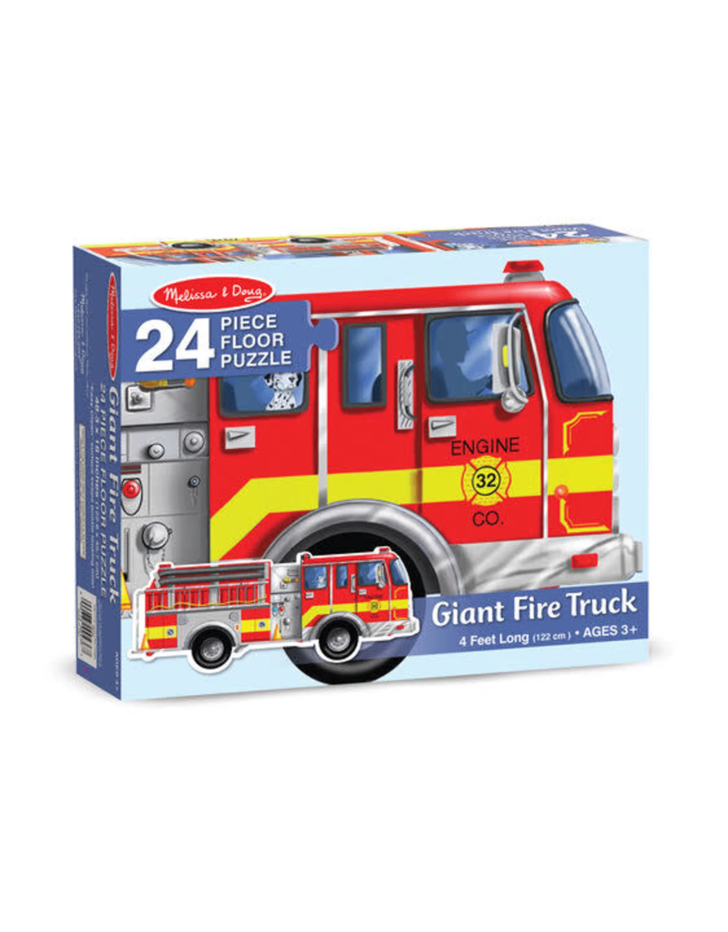 Melissa & Doug Melissa&Doug 10436 Vloerpuzzel Brandweerwagen Vloerpuzzel (24 Stukjes) 1 Melissa & Doug Melissa&Doug 10436 Vloerpuzzel Brandweerwagen Vloerpuzzel (24 Stukjes)