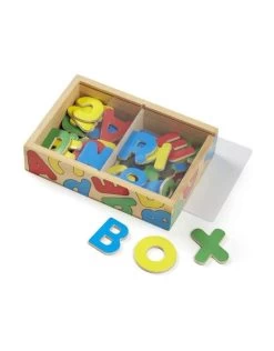 Melissa & Doug Melissa&Doug 10448 Houten Magneetletters (52 Stuks)