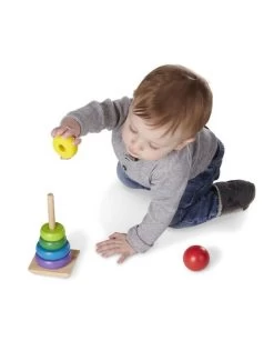 Melissa & Doug Melissa&Doug 10576 Stapelaar Regenboog -Kinderen Verkoop melissa doug melissa doug 10576 stapelaar regenboo 2