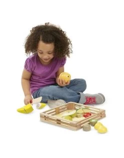Melissa & Doug Melissa&Doug 14021 Houten Fruit Snijset -Kinderen Verkoop melissa doug melissa doug 14021 houten fruit snijs 2