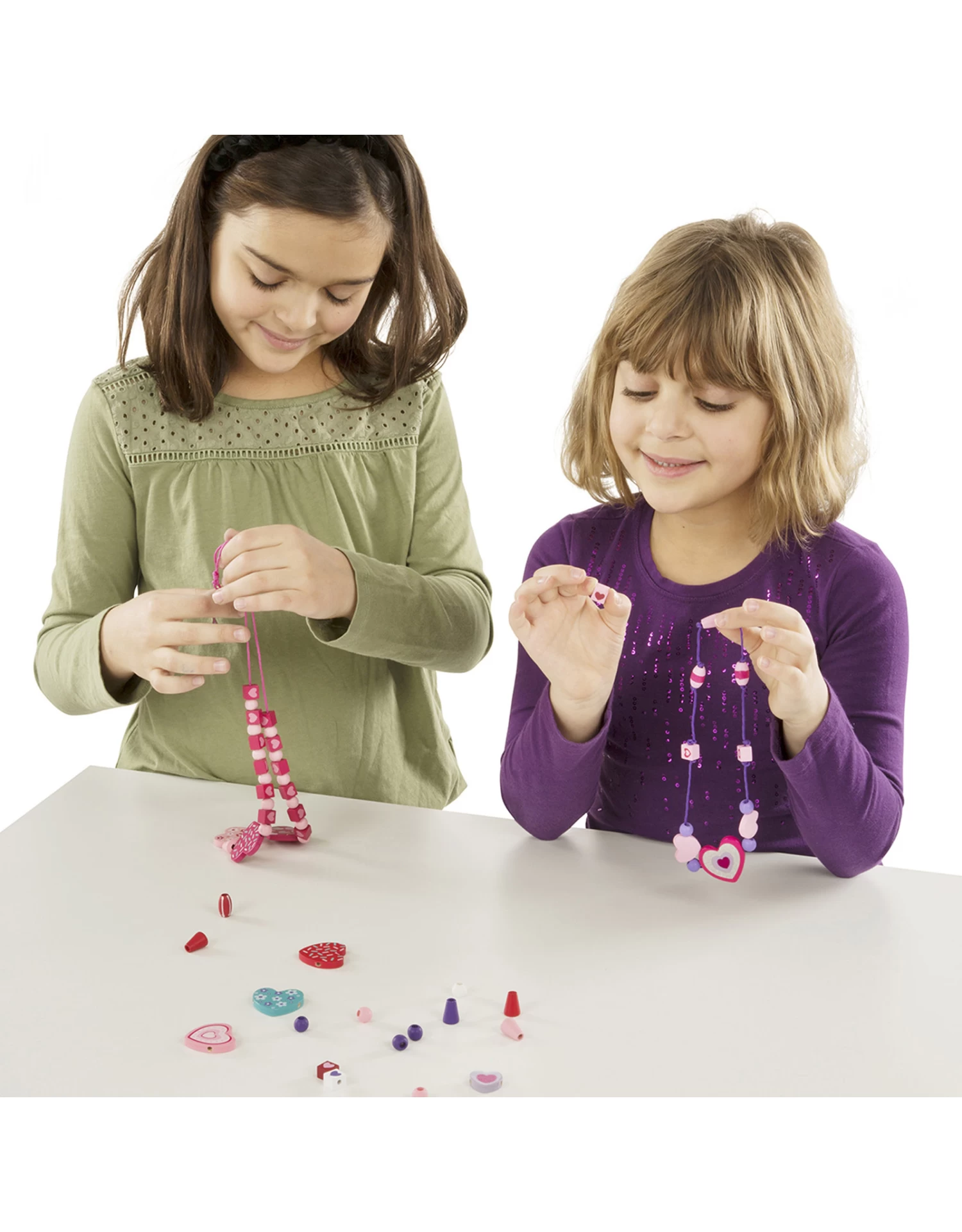 Melissa & Doug Melissa&Doug 14175 Houten Kralenset – Hartjes 3 Melissa & Doug Melissa&Doug 14175 Houten Kralenset – Hartjes - Afbeelding 3