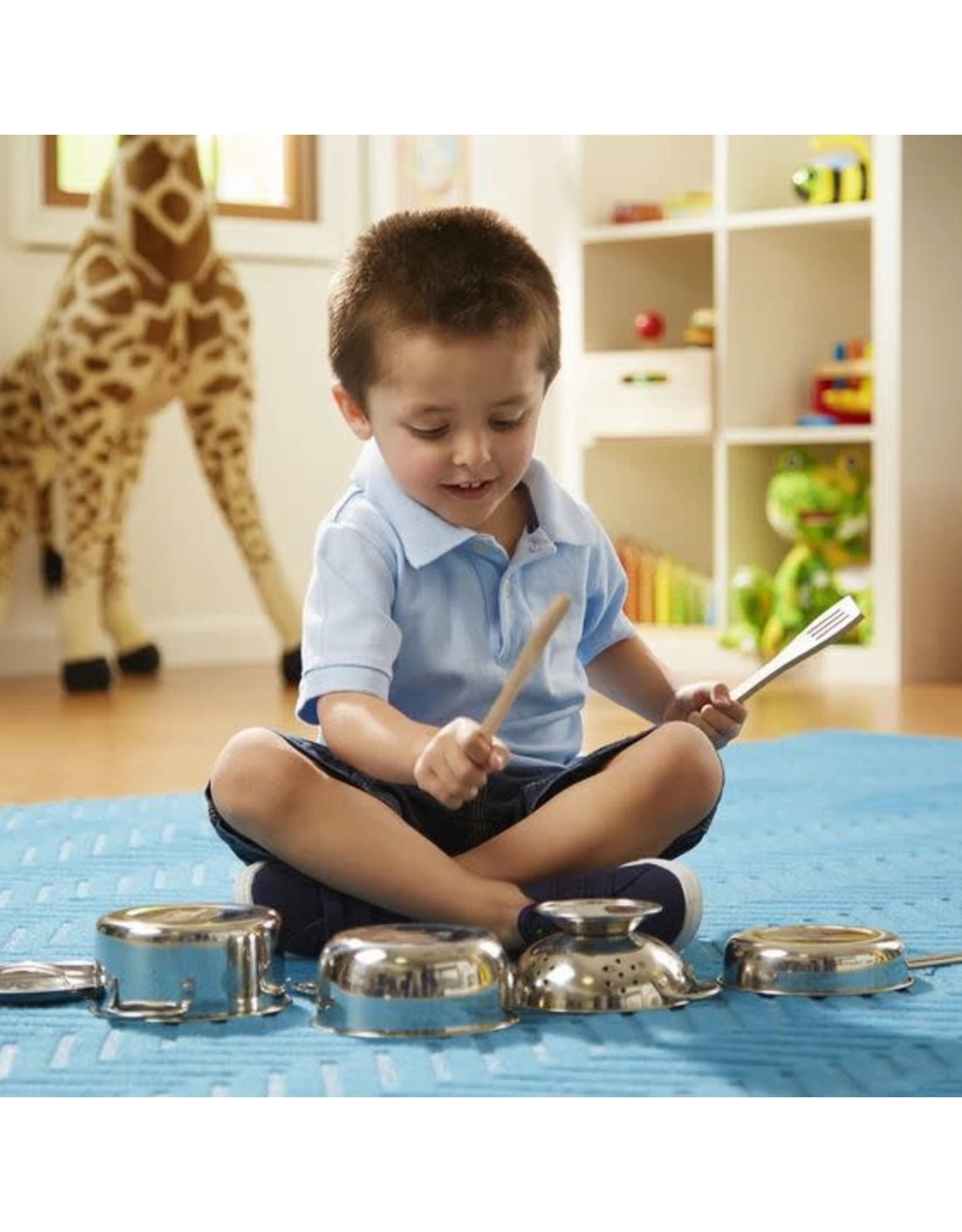 Melissa & Doug Melissa&Doug 14265 Kookpannen Set 3 Melissa & Doug Melissa&Doug 14265 Kookpannen Set - Afbeelding 3