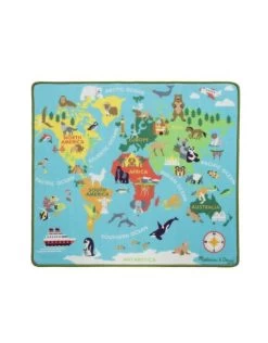 Melissa & Doug Melissa&Doug 15194 Speelkleed Reis Rond De Wereld (100 Cm X 90 Cm)