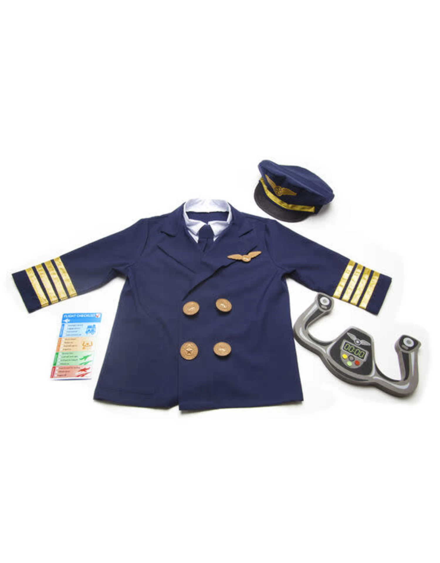 Melissa & Doug Melissa&Doug 18500 Piloot Verkleedset 2 Melissa & Doug Melissa&Doug 18500 Piloot Verkleedset - Afbeelding 2