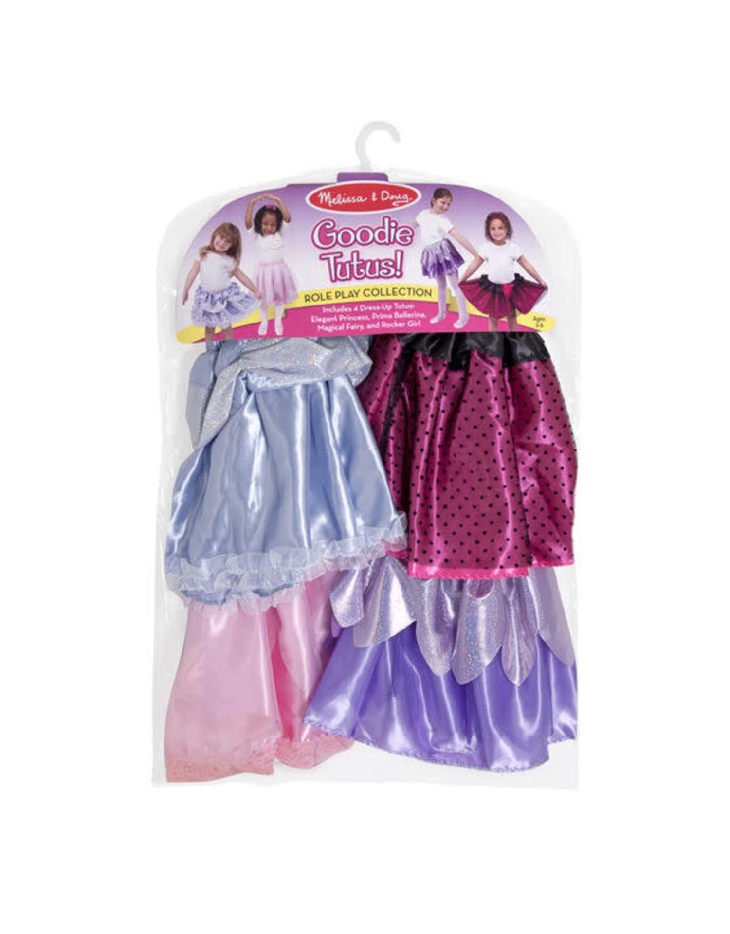 Melissa & Doug Melissa&Doug 18546 4 Tutu's Verkleedset 2 Melissa & Doug Melissa&Doug 18546 4 Tutu's Verkleedset - Afbeelding 2
