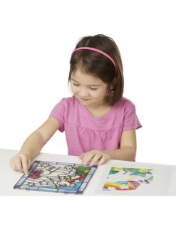 Melissa & Doug Melissa&Doug 19299 Glas In Lood Knutselset - Eenhoorn -Kinderen Verkoop melissa doug melissa doug 19299 glas in lood knuts 2