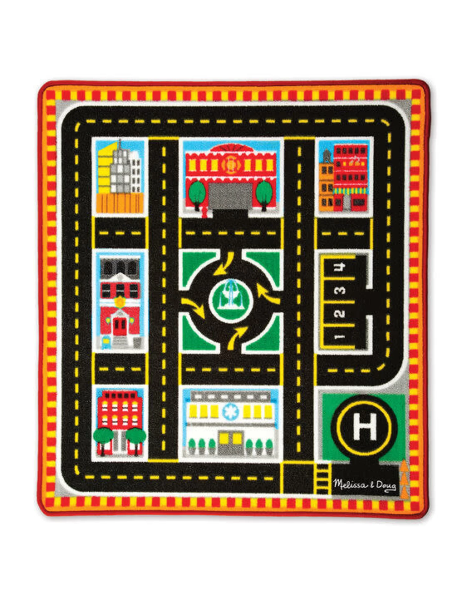 Melissa & Doug Melissa&Doug 19406 Speelkleed Met Rondom De Hele Stad (100 Cm X 90 Cm) 1 Melissa & Doug Melissa&Doug 19406 Speelkleed Met Rondom De Hele Stad (100 Cm X 90 Cm)