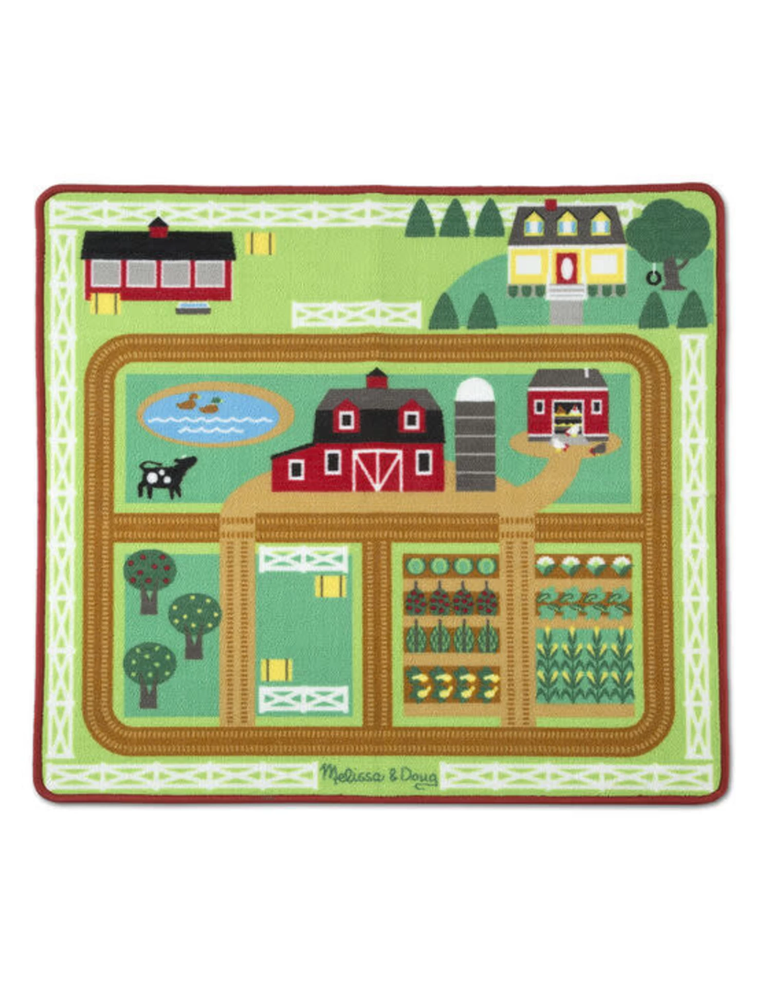 Melissa & Doug Melissa&Doug 19425 Speelkleed Boerderij, Rond Het Erf (100 Cm X 90 Xm) 1 Melissa & Doug Melissa&Doug 19425 Speelkleed Boerderij, Rond Het Erf (100 Cm X 90 Xm)