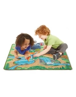 Melissa & Doug Melissa&Doug 19427 Speelkleed Met Prehistorische Speeltuin Voor Dino's (100 Cm X 90 Xm) -Kinderen Verkoop melissa doug melissa doug 19427 speelkleed met pre 2