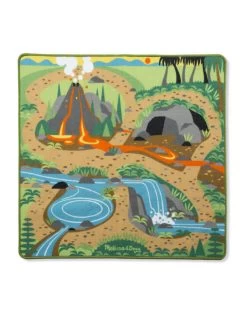 Melissa & Doug Melissa&Doug 19427 Speelkleed Met Prehistorische Speeltuin Voor Dino's (100 Cm X 90 Xm)