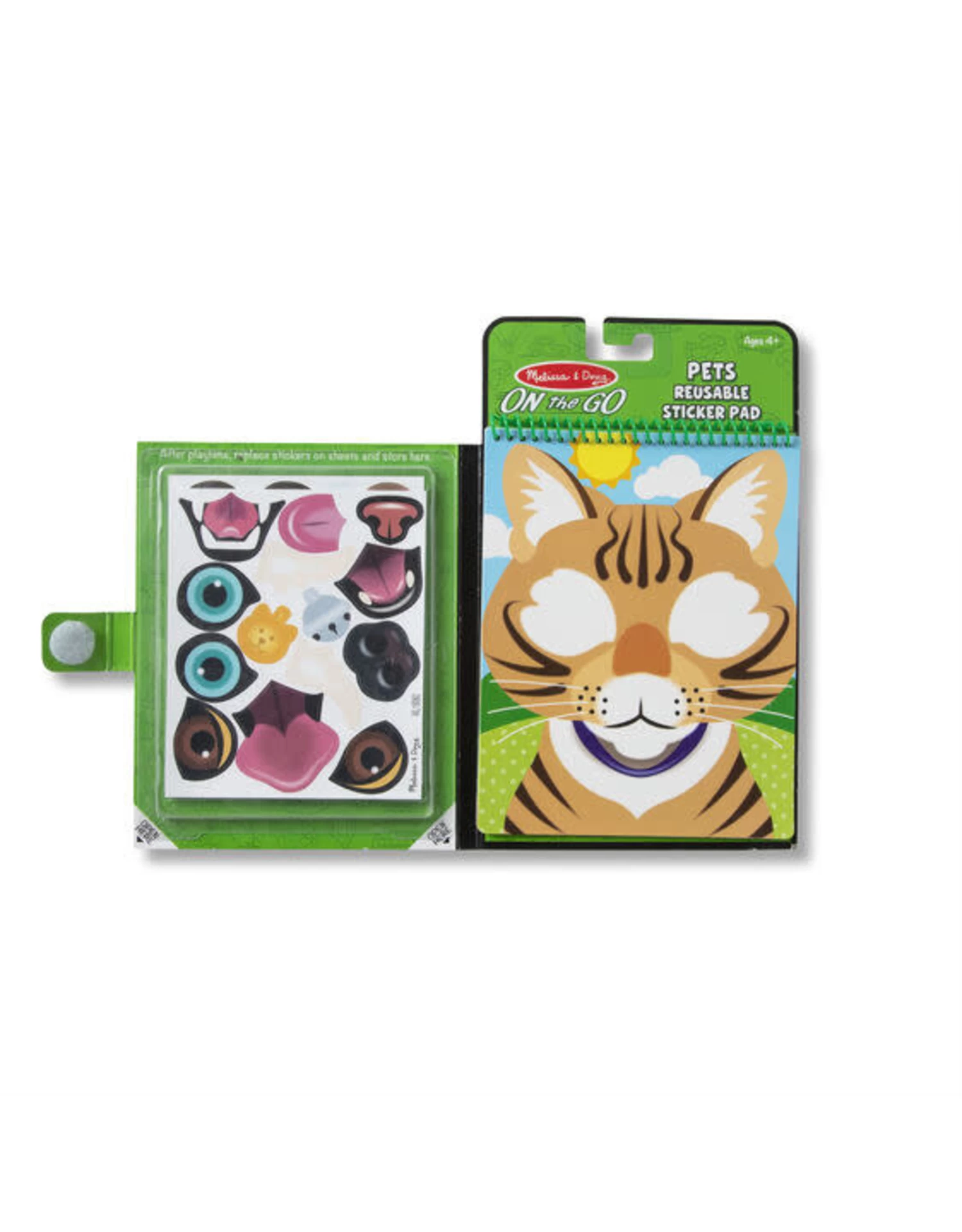 Melissa & Doug Melissa&Doug 40512 Herbruikbare Stickers: Maak Een Gezicht - Huisdieren 2 Melissa & Doug Melissa&Doug 40512 Herbruikbare Stickers: Maak Een Gezicht - Huisdieren - Afbeelding 2