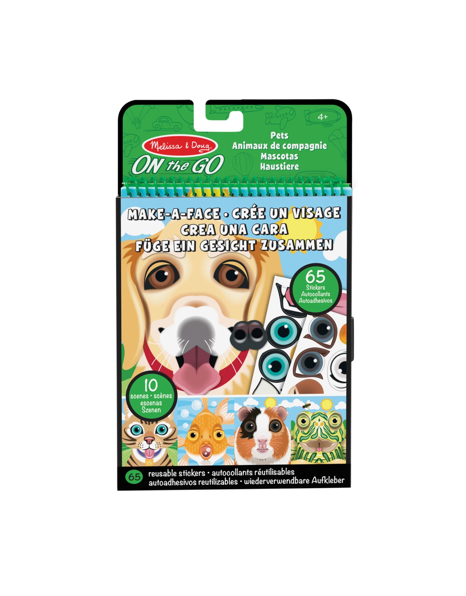 Melissa & Doug Melissa&Doug 40512 Herbruikbare Stickers: Maak Een Gezicht - Huisdieren 1 Melissa & Doug Melissa&Doug 40512 Herbruikbare Stickers: Maak Een Gezicht - Huisdieren