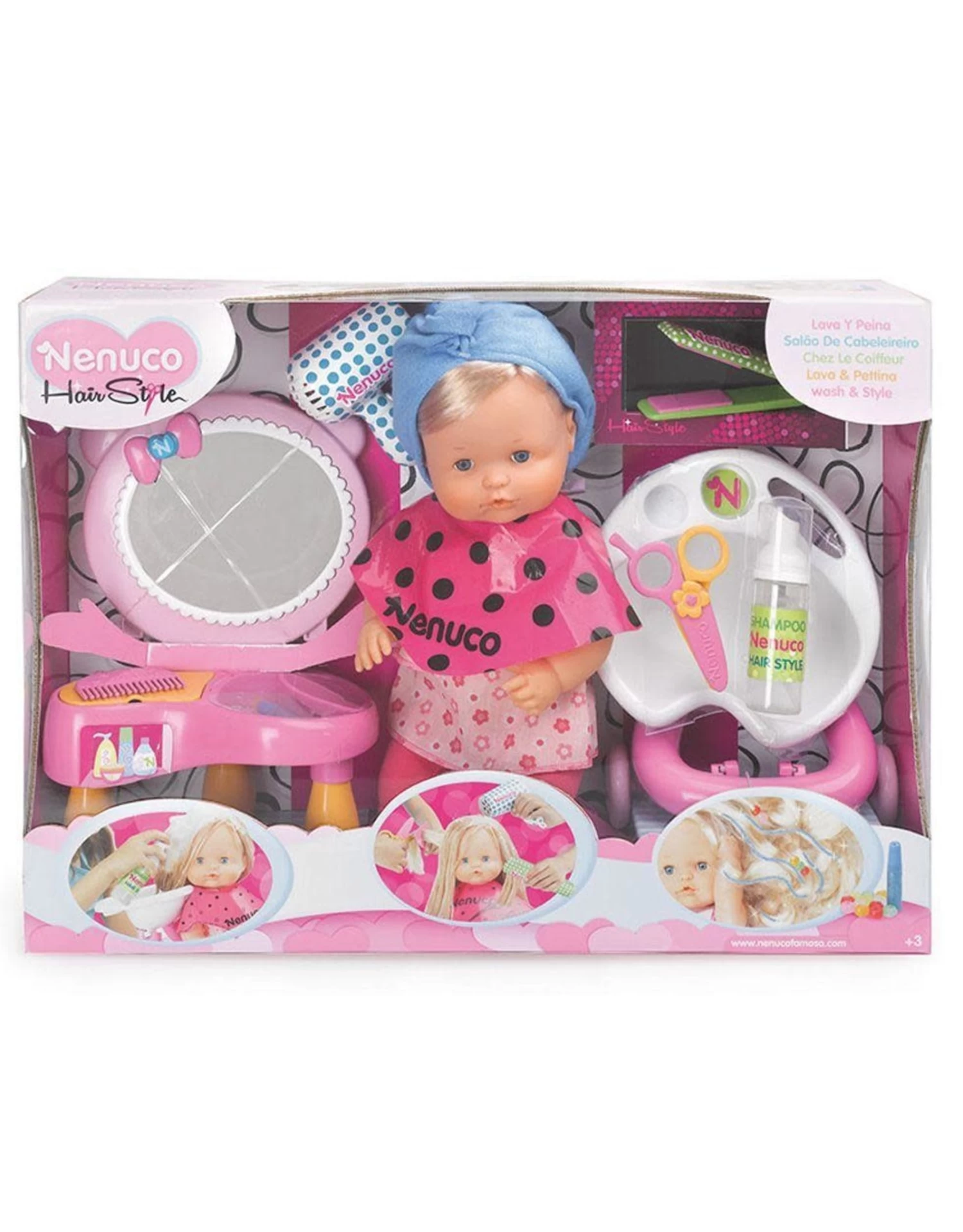 Nenuco Pop Wash And Style - 42cm 1 Nenuco Pop Wash And Style - 42cm