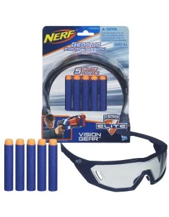 Nerf Vision Gear And Darts N-Strike Elite 5St