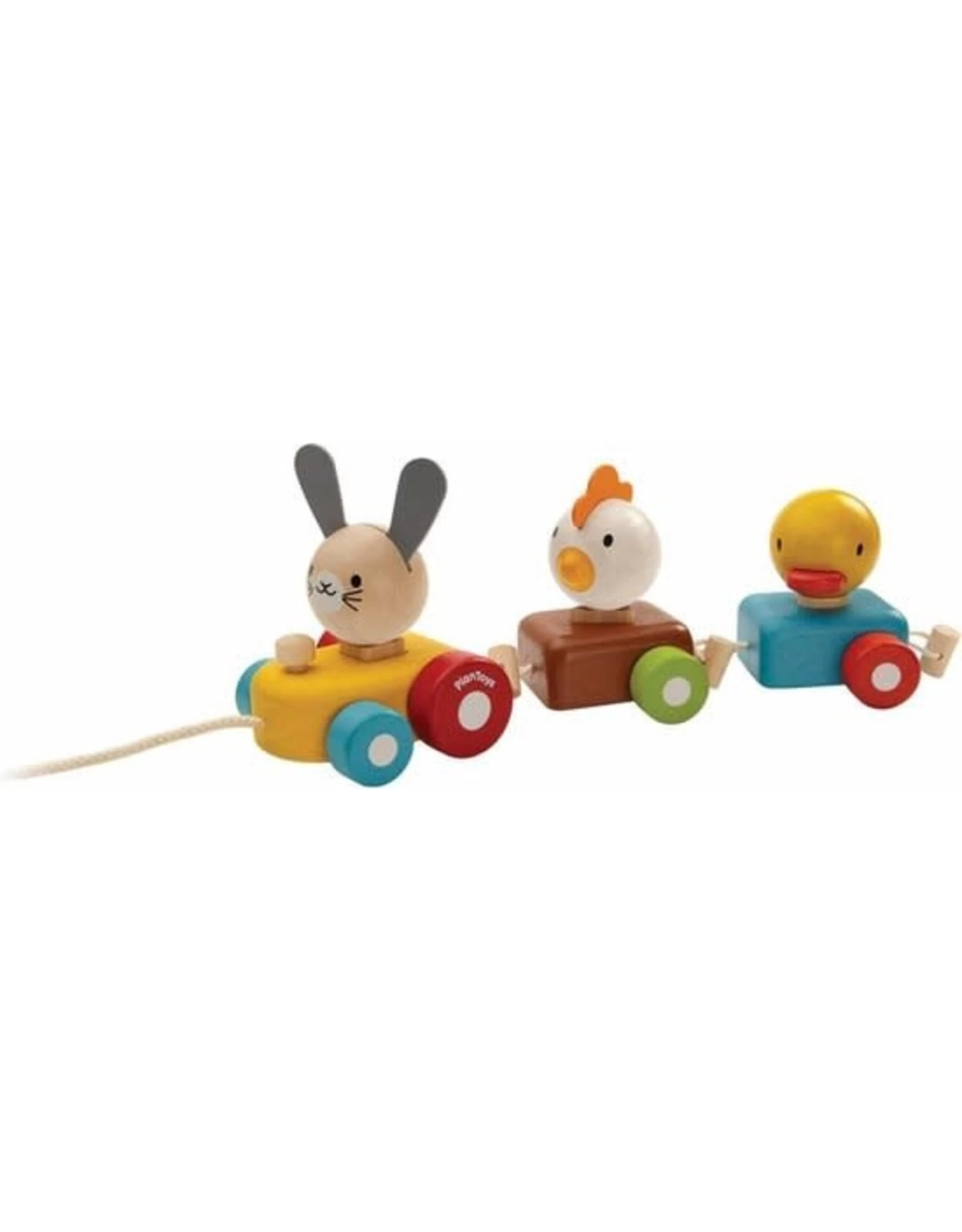 Plan Toys Animal Train Sorter - Trekfiguur Trein Dieren 2 Plan Toys Animal Train Sorter - Trekfiguur Trein Dieren - Afbeelding 2