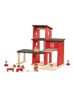 Plan Toys Fire Station - Brandweerkazerne